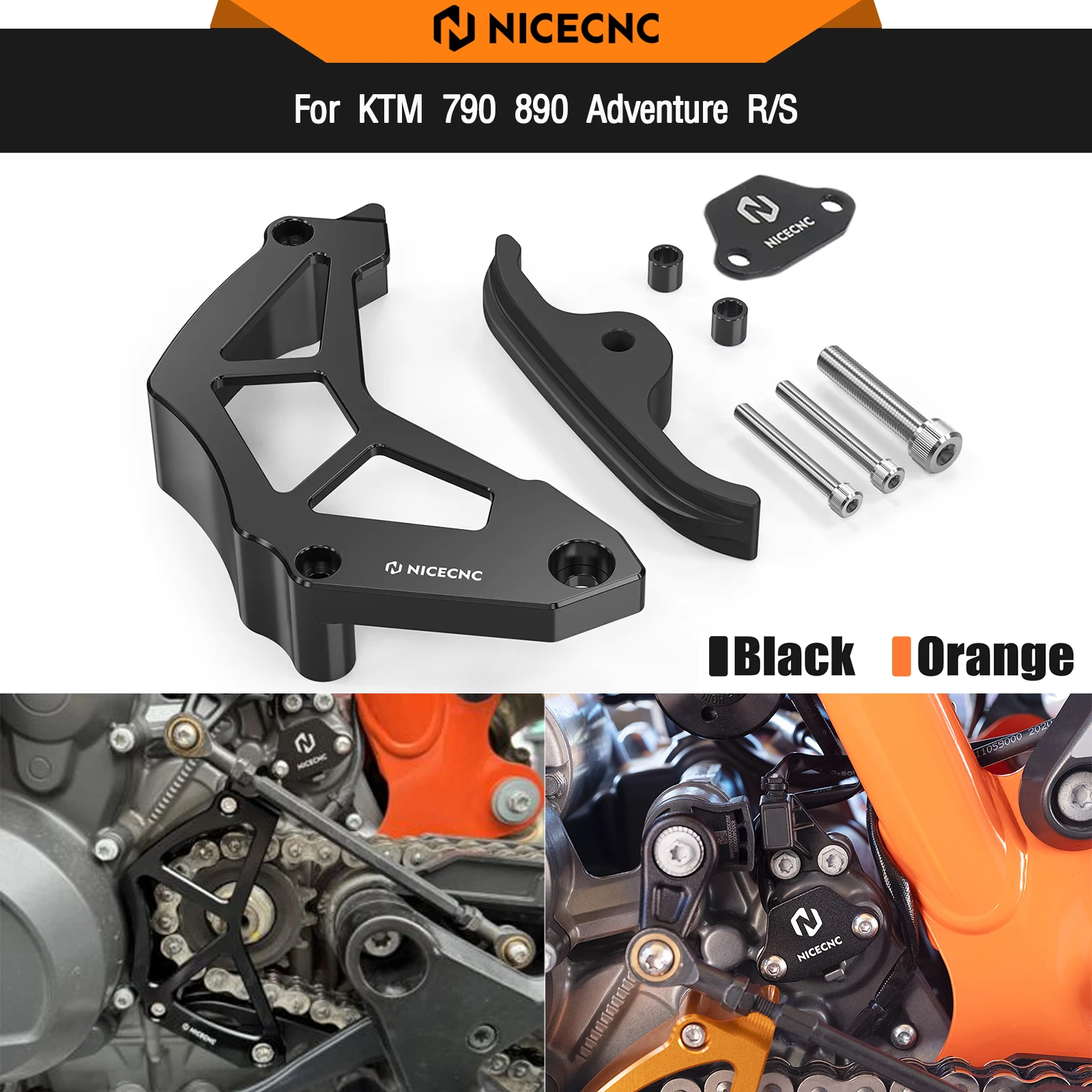 Für KTM 790 890 Adventure RS 2019–2023, Kettenradschutz, Sensorabdeckung, 790 890 Duke 2018–2023, Husqvarna Norden 901 2022–2023 Image