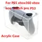 1pc Acryl Fall Schutzhülle Klar Box für PS5 PS3 Xboxone xbox360 schalter pro controller Transparent Lagerung Magnetische Acryl box