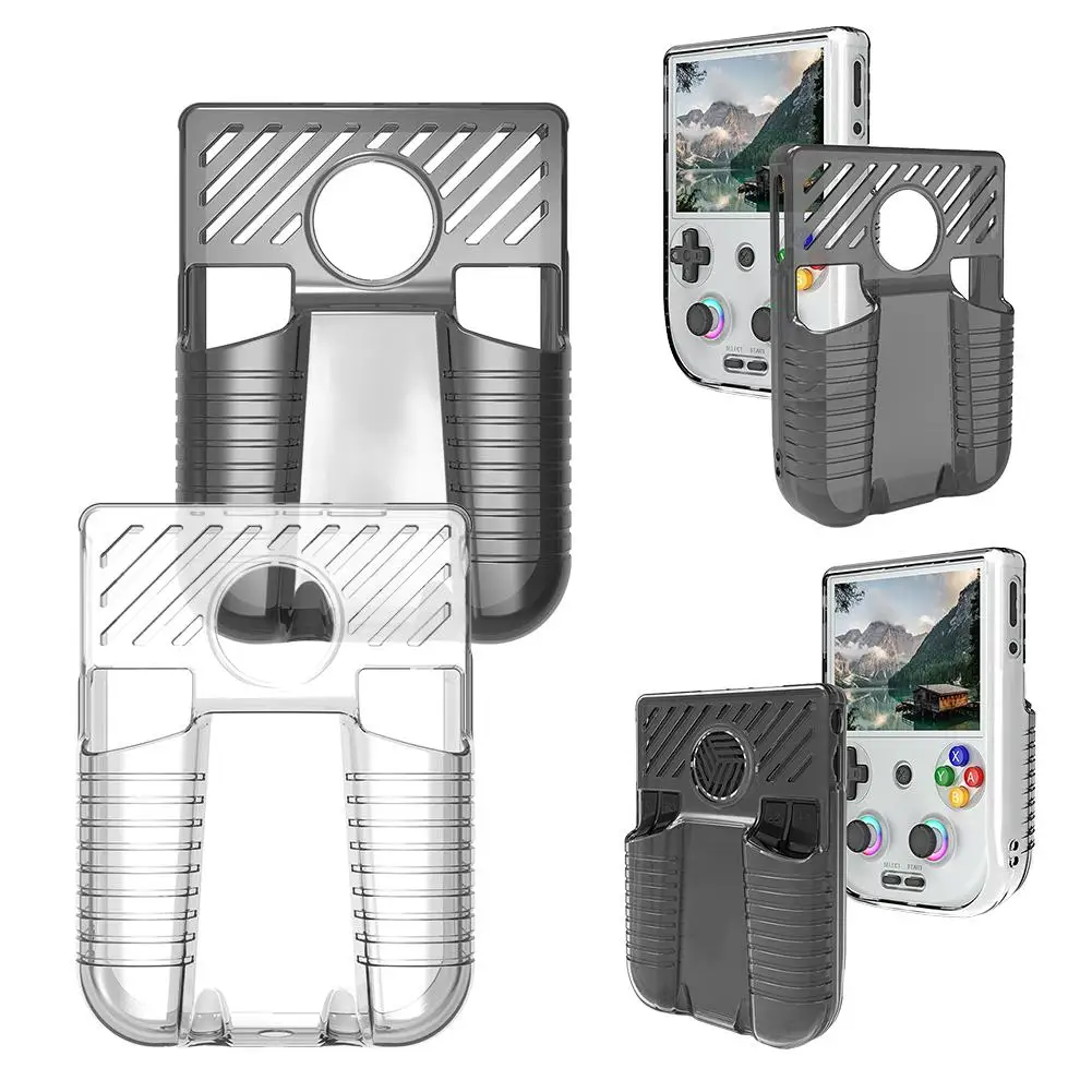 Für Anpanik RG406V TPU Transparente Schutzhülle Anti-Scratch Anti-fallen Weiche Fall Spielkonsole Schutzhülle Image