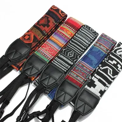 Durable Camera Accessories Adjustable SLR DSLR Anti-slip Cameras Strap Camera Shoulder Strap Camera Neck Belt Vintage