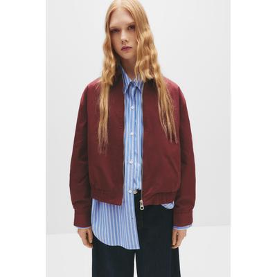 Burgundy Jacket