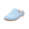Hausschuh ROHDE "Rohde Hausschuhe Filz", Damen, Gr. 37, blau (türkis), Filz, casual, Schuhe