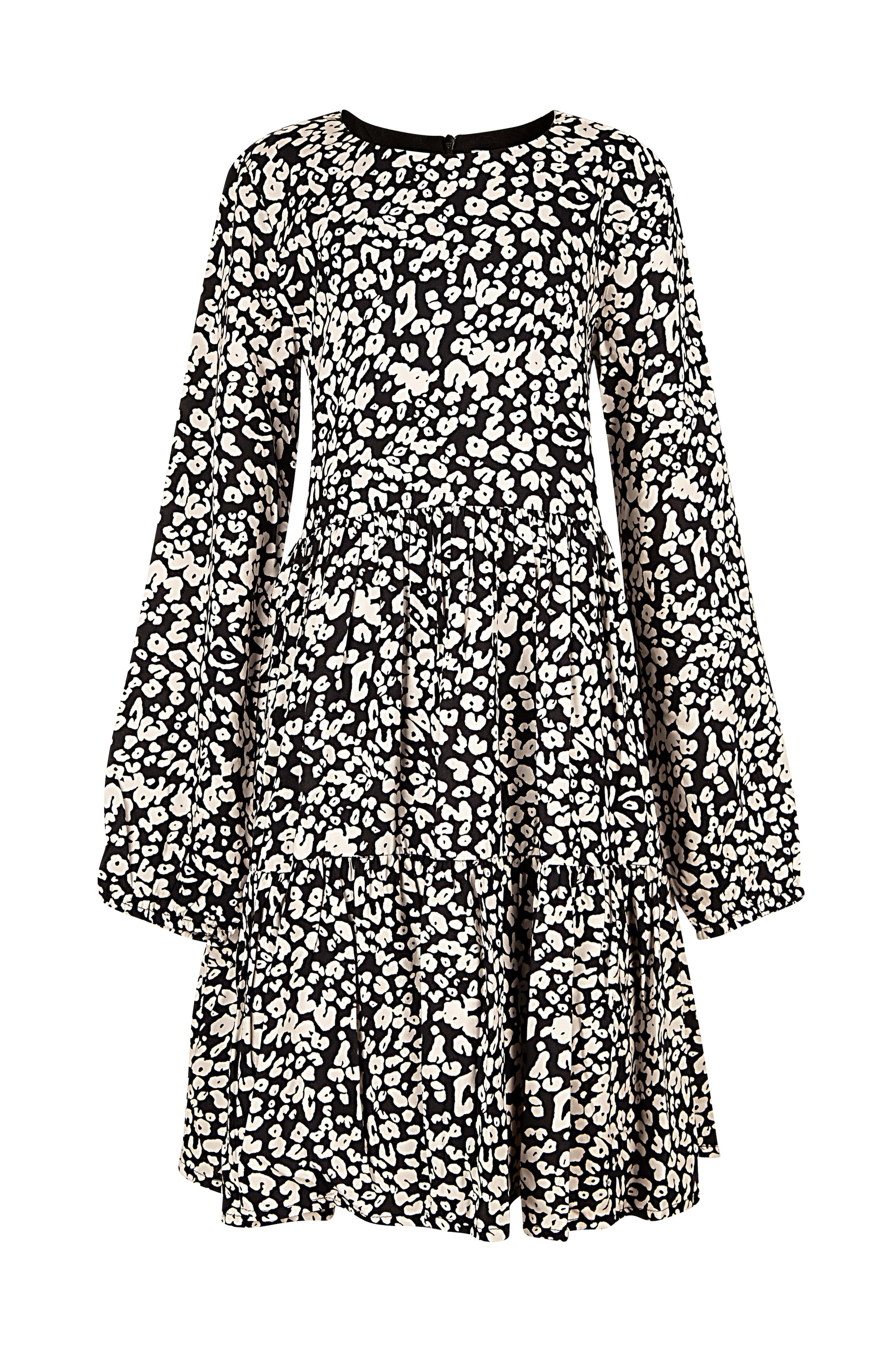 Sommerkleid HAPPY GIRLS "dress", Mädchen, Gr. 170, EURO-Größen, schwarz, Stoff, 100% Viskose, normal, Kleider Image