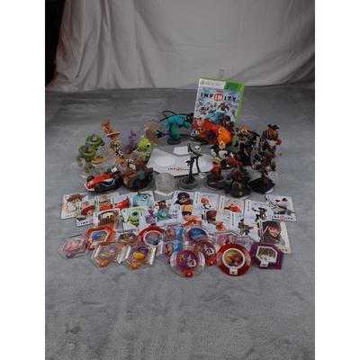 Disney Video Games & Consoles | Disney Infinity Xbox 360 Video Game, Characters, Dock, Cards, Power Disks, Book | Color: Red | Size: Os