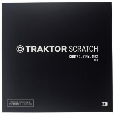 Native Instruments Traktor Scratch Vinyl Red MkII
