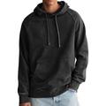 Per uomo Felpa con cappuccio Nero Verde chiaro Borgogna Blu marino Verde scuro Con Cappuccio Semplice Tasca Sport Outdoor Casuale Quotidiano Streetwear Cool Abbigliamento Sportivo Primavera