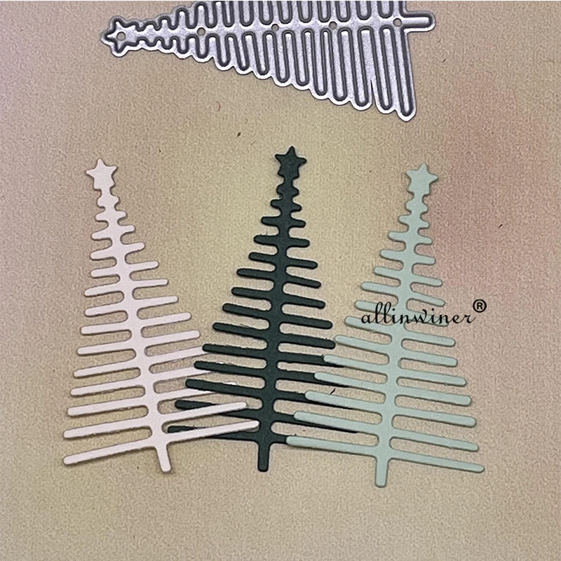 Star christmas tree Metal Cutting Dies Stencils Die Cut for DIY Scrapbooking Album Paper Card Embossing
