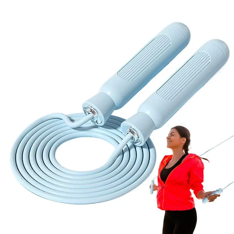 Weighted Jump Rope Portable Adjustable Skipping Rope Fitness Equipment For Cardio Workout Sports School Park Playground Indoor