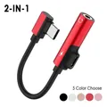 Adattatore Adattatore per cuffie USB-C Cavo audio Adattatore per auricolari Tipo C a jack da 3,5 mm Tipo C Splitter audio Cavo ausiliario Adattatore audio