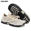 Atmungsaktive Mesh Männer Wanderschuhe Nicht-slip Outdoor Turnschuhe für Trekking Fluss Waten Elastische Casual Sport Schuhe Plus Größe 39-47