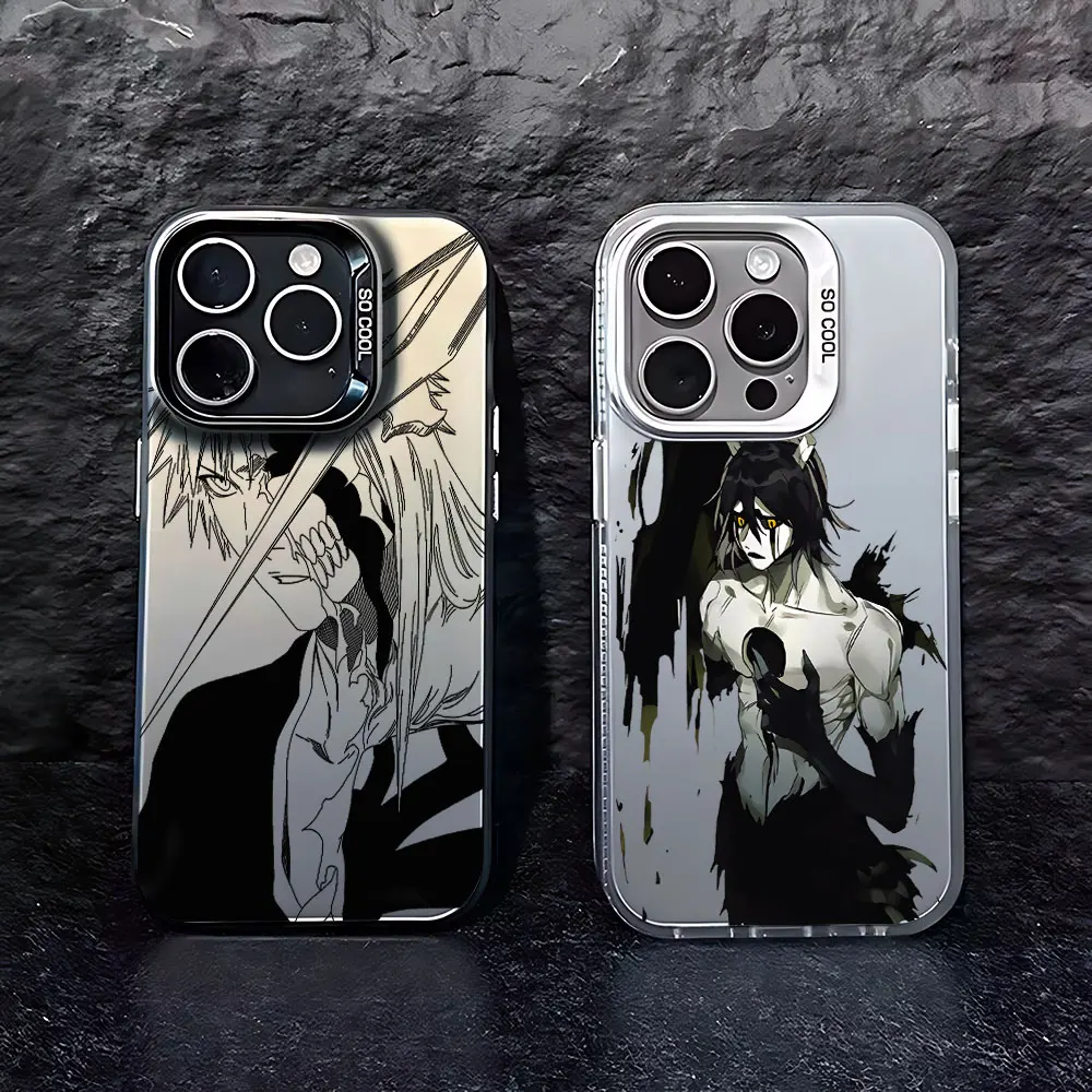 Black Anime Bleachs Phone Case for Infinix Hot 8 9 10 12 20 30 30i Play Smart 5 6 7 8 Plus Spark 20 10 Pro NOTE40 Cover