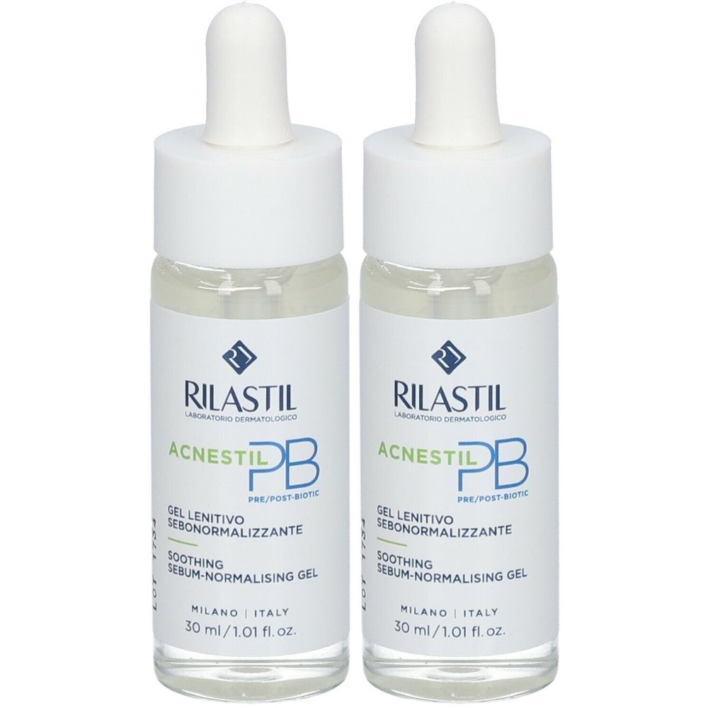 RILASTIL® Acnestil Pb Gel Lenitivo Sebonormalizzante 2x30 ml