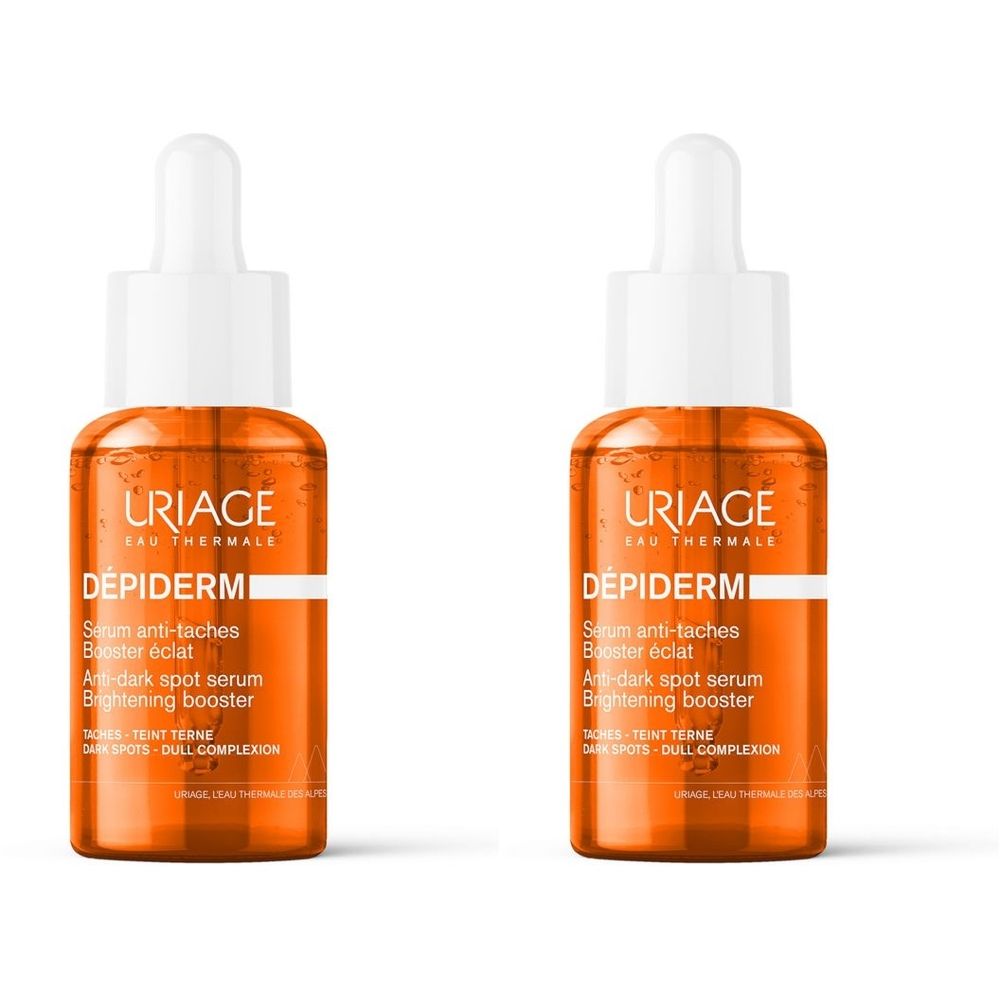 URIAGE Dépiderm Siero Anti-Macchie Booster Illuminante 2x30 ml