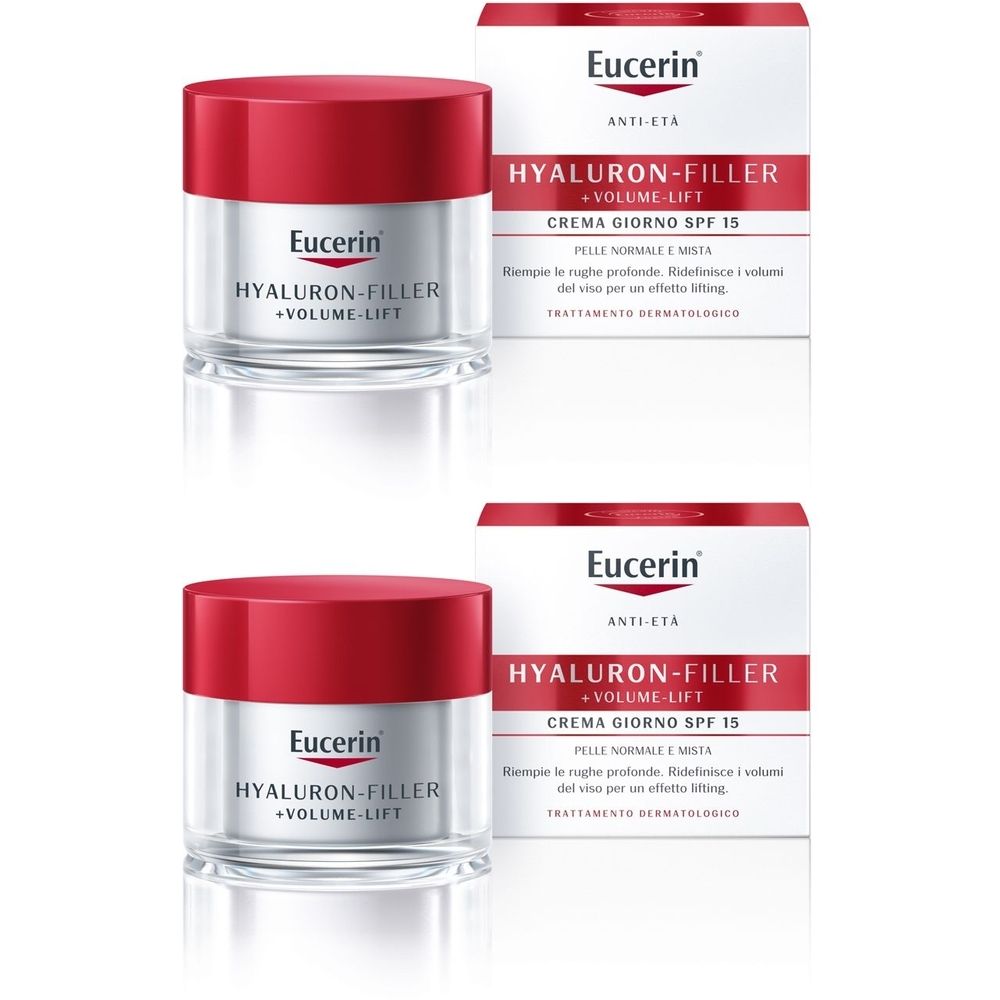 Eucerin Hyaluron-Filler+Volume-Lift Giorno crema antirughe Pelle Norma