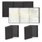 Lot De 1/2 Pochette Carte Grise et Assurance - Étui Protection Certificat Immatriculation - Pochette Transparente Plastique pour Documents Voiture Moto (1/2, Noire)