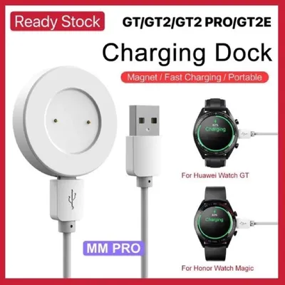 For Huawei Watch GT/GT2/GT2e/GT Sport Honor Watch Magic/Magic 2/GS Pro USB Charger Smart Watch Charger Cable Replacement Charger