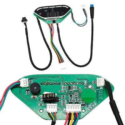 Electric Scooter Dashboard Meter For E9T Electric Scooter Controller Display Meter Circuit Board Scooter Accessories
