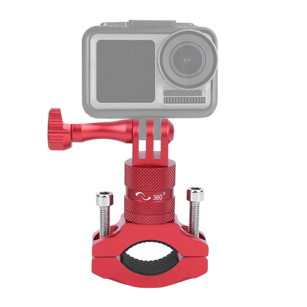 Für Gopro Action Kamera Aluminium legierung Fahrrad halterung feste Unterstützung 360-Grad-Klemme für Gopro Bike feste Unterstützung Image