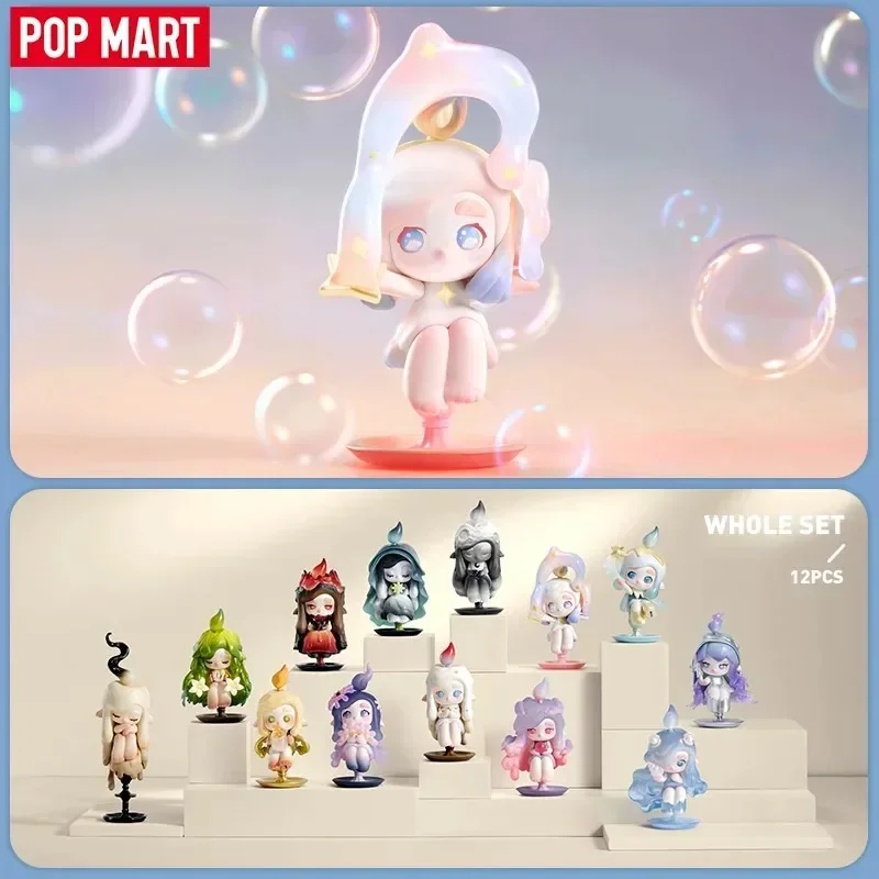 POP MART CHAKA Licht Sprite Serie Blind Box Spielzeug Kawaii Anime Action Figure Caixa Caja Überraschung Mystery Box Puppen Mädchen Geschenk Image