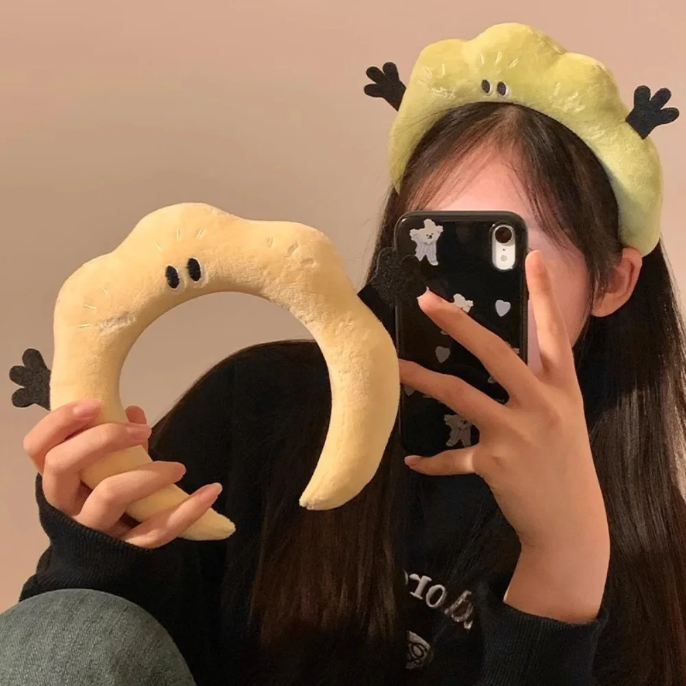 Cartoon süße weiche Plüsch Stirnband hohe Schädel Top Haar Bündel waschen Gesicht Haarnadel Stirnband Haar-Accessoires Image