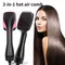 Hair Dryer Hot Air Brush Styler and Volumizer Hair Straightener Curler Comb Roller One Step Electric Ion Blow Dryer Brush