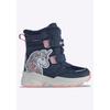 Winterboots LOTTO, Damen, Gr. 27, bunt (navy, pink), sportlich, Schuhe, Winterschuhe, Winterstiefel, wasserdicht & mit Blinkfunktion