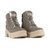 Winterboots PALLADIUM "PALLARISE NBK WL", Damen, Gr. 41, braun (rocks), Leder, sportlich, Schuhe, Winterschuhe, Schnürboots, Winterstiefel, wasserabweisend & gefüttert
