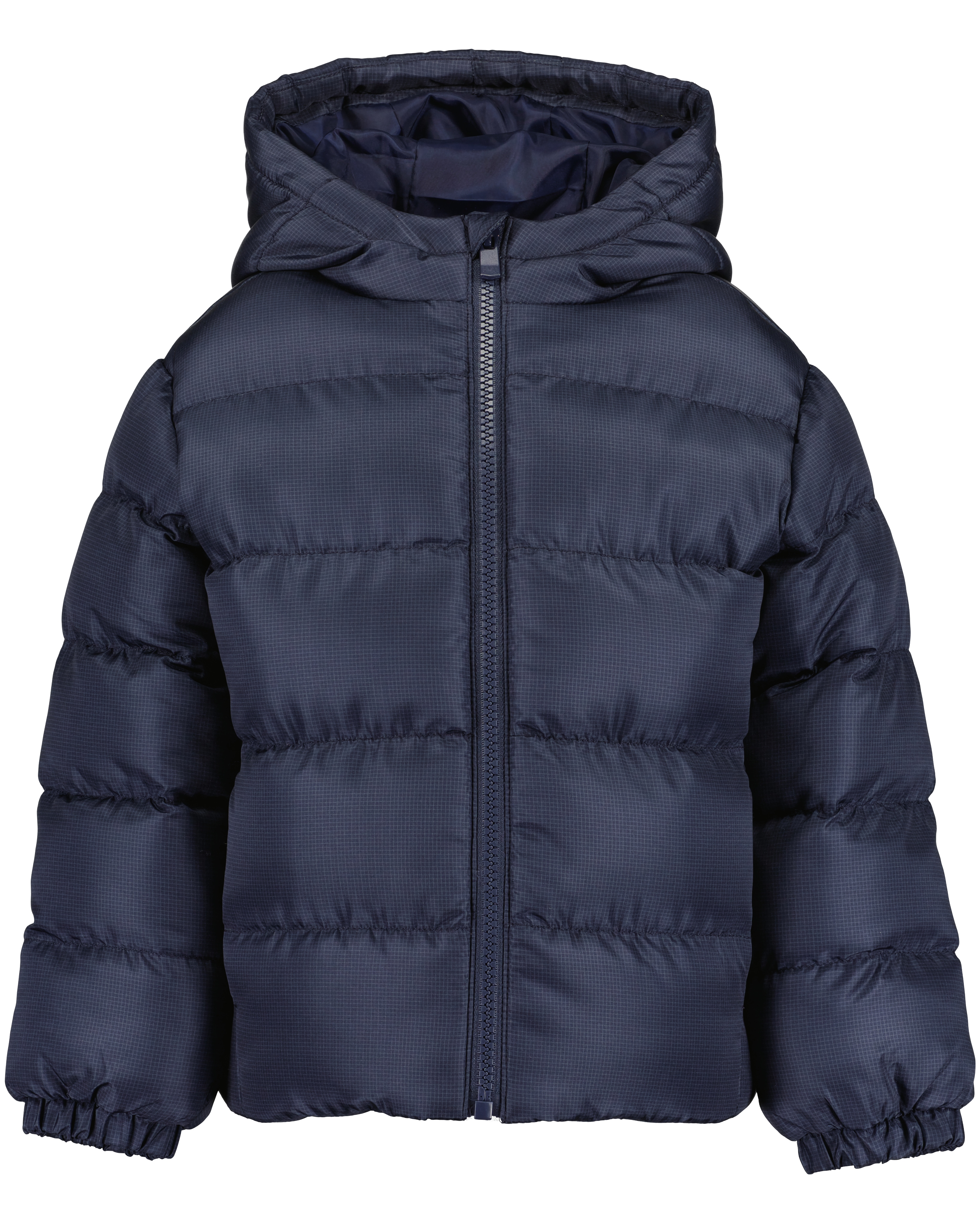 Steppjacke BLUE SEVEN, Jungen, Gr. 116, blau (nachtblau), Web, Obermaterial: 100% Polyester, unifarben, regular fit hüftlang, elastischer Bund, Jacken, mit praktischer Kapuze Image