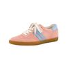 Sneaker PAUL GREEN "Paul Green Sneaker Leder", Damen, Gr. 40, rosa, hellblau, Leder, casual, Schuhe