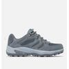 Wanderschuh COLUMBIA "REDMOND™ IV LOW WATERPROOF", Gr. 42, graphite, tea light, Mesh, Synthetik, sportlich, Schuhe, wasserdicht
