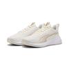 Laufschuh PUMA "FLYER LITE 3", Gr. 40, weiß (warm weiß, puma gold), Textil, sportlich, Schuhe