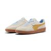 Sneaker PUMA "PALERMO", Gr. 44,5, warm weiß, archive gold, Leder, mehrfarbig, sportlich, Schuhe