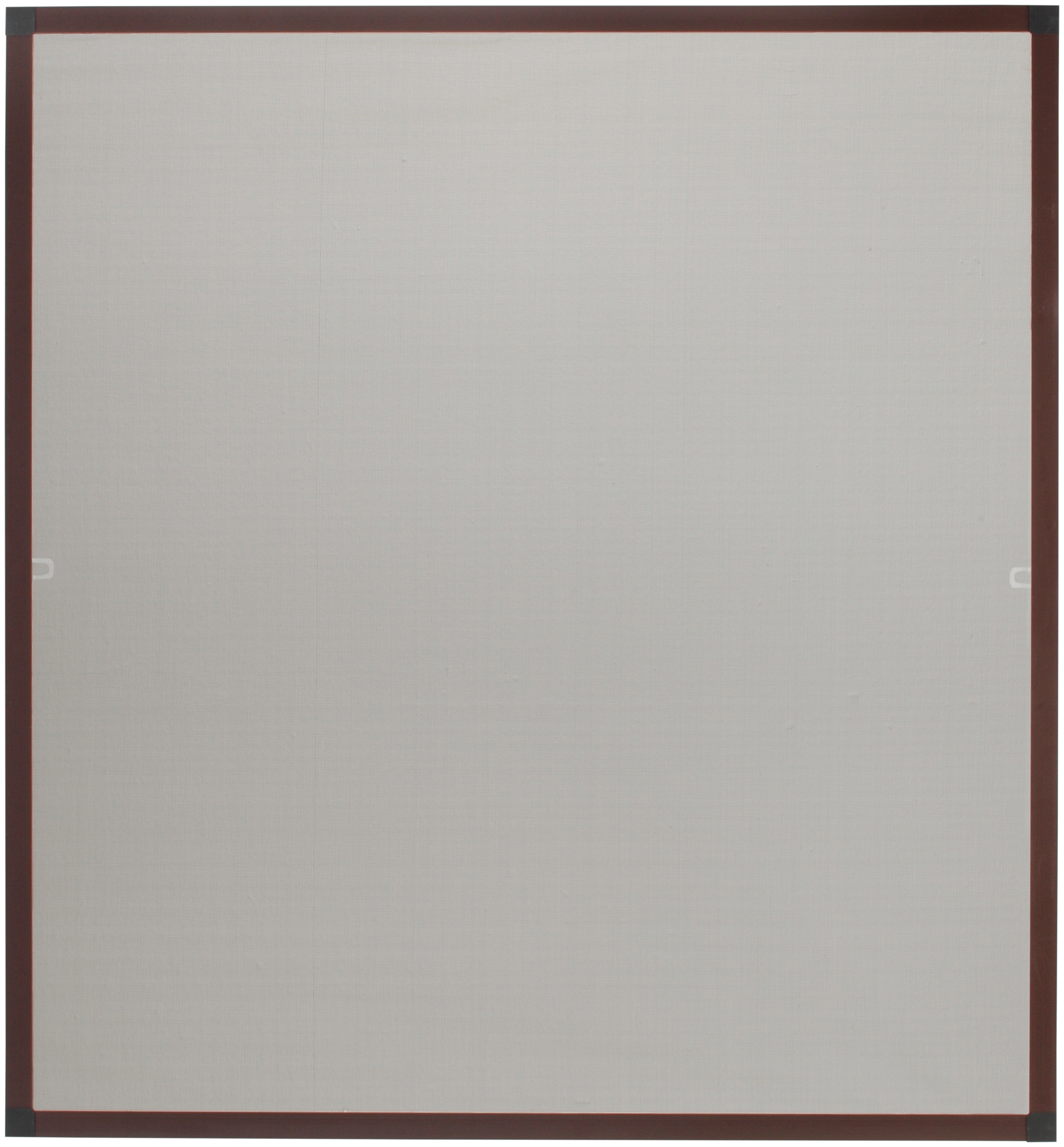 Insektenschutz-Fensterrahmen HECHT INTERNATIONAL "COMPACT", braun (rahmen: braun gewebe: anthrazit), B:130cm H:150cm, Insektenschutzgitter