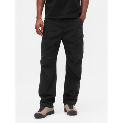 Gap Black Relaxed Cargo Trousers