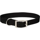 Personalized Black Single-Ply Dog Collar, X-Small