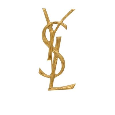 Opyum Brooch - Metallic - Saint Laurent Brooches