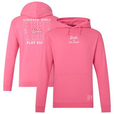 Red Roses x Barbie Strong Mädchen Hoodie – Pink – Unisex Image