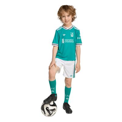 Liverpool adidas Drittes Minikit 2025-26 Image