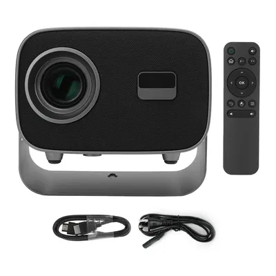Heimvideoprojektor Tragbarer Projektor Drahtloser WIFI-Projektor BT5.0 1280x720 4K 2+16GB Heimvideoprojektor für Reisen Camping