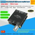 MINI 50W * 2 100W * 2 5.0 Bluetooth Wireless Dual Channel Audio Amplificatore di potenza digitale Scheda stereo Amplificatore da 360 gradi APP USB