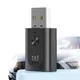 Mini kit per auto di alimentazione USB Chiamata in vivavoce compatibile con Bluetooth Adattatore audio per auto Adattatore ricevitore audio per musica wireless per radio FM