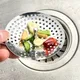 Tappo per filtro per lavello da cucina in acciaio inossidabile, filtro di scarico di ricambio, raccoglitore per capelli, trappola per fori di scarico, accessori per il bagno