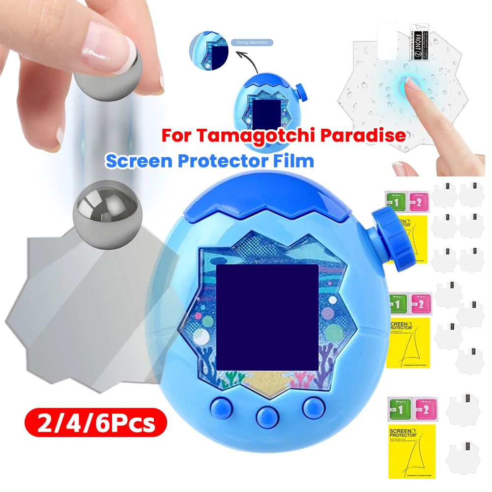 Displayschutzfolie für Tamagotchi Paradise, klare TPU-weiche Displayschutzfolie, ultradünne Folie für Tamagotchi Paradise Image