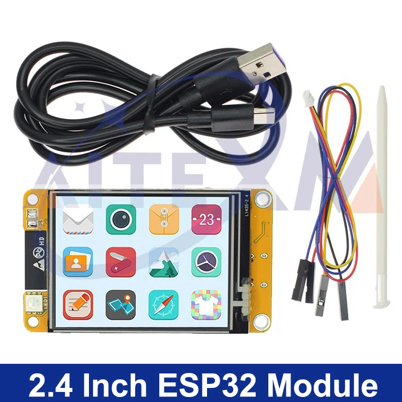 2,4" ESP32 LVGL WiFi Bluetooth Entwicklungsboard 2,4 Zoll LCD TFT Modul 240*320 Smart Display Touchscreen YANXD Image