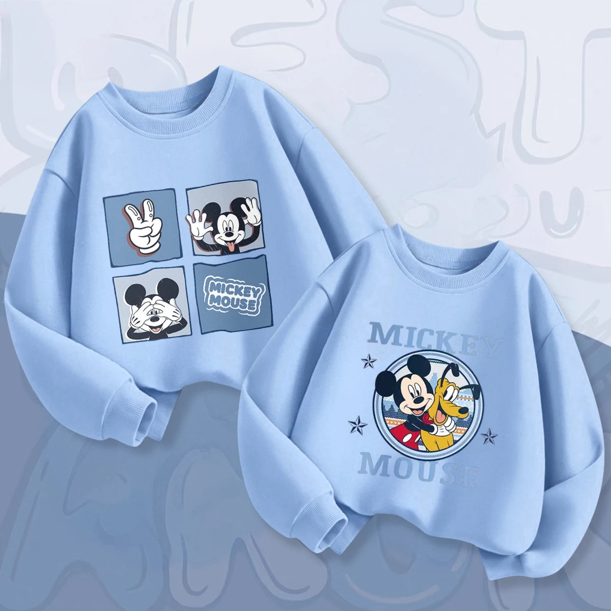 Boutique vêtements pour enfants à manches longues dessin animé sweat ample décontracté automne vêtements enfants garçon col rond à capuche enfant en bas âge Costume