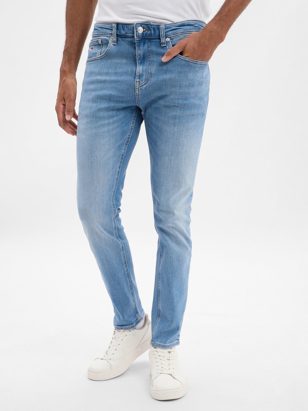 Tommy Jeans Jeans Herren light stone, 33-32