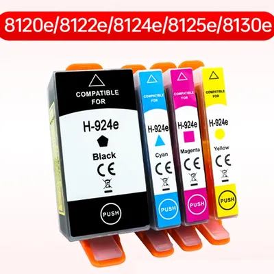 For HP 924 924E 924XL Ink Cartridge for HP OfficeJet Pro 8135e 8134e 8132e 8122e 8124e 8125e 8120e 8130e Printer