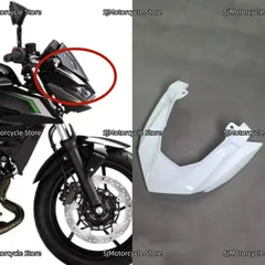 ABS Front Upper Nose Headlight Fairing Cowls Cover Fit for Kawasaki Z500 2024 2025 Motorcycle Accessories