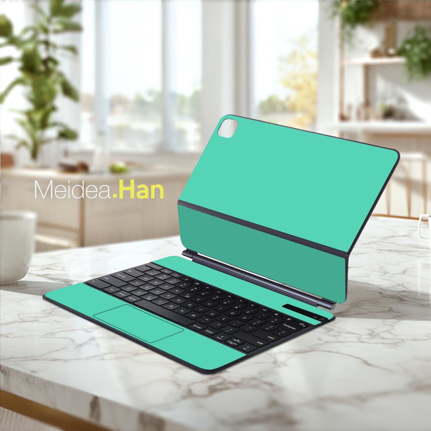 Adesivo verde chiaro per la skin della tastiera magica, regalo per la tastiera magica, tastiera intelligente, Smart Folio, tastiera magica Folio