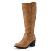 Weitschaftstiefel LASCANA, Damen, Gr. 41, XL-Schaft, braun (camelfarben), Obermaterial: 100% Lederimitat. Futter: 100% Textilmaterial. Decksohle: 100% Textilmaterial. Laufsohle: 100% Synthetik, elegant, Schuhe Weitschaftstiefel...